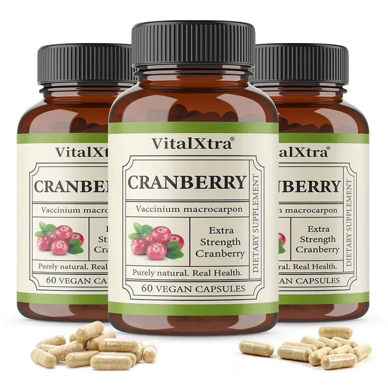 Cranberry Capsules - Supports Cardiovascular Health Enhances Immunity Supports Urinary Tract Health — image 10