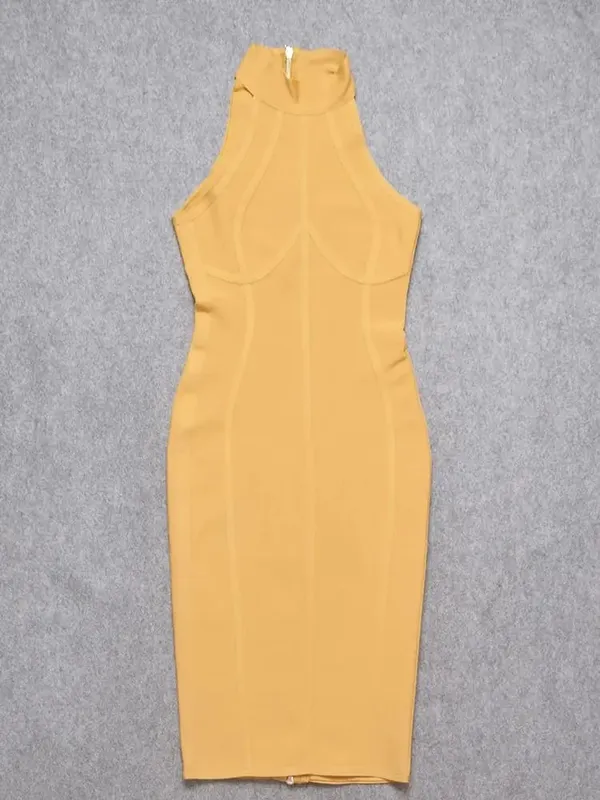 Sexy Summer Elegant Dress Elastic White Solid Stretched Empire Bodycon Dress 2024 Women Fashion Party Dress XL Wholesale