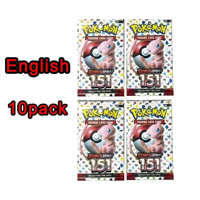 ** 360Pcs EnglishPokémonCards SunMoon Destined PSrismatic Evolutions Scarlet Violet 151 PALDEAN Booster Battle Transaction Card