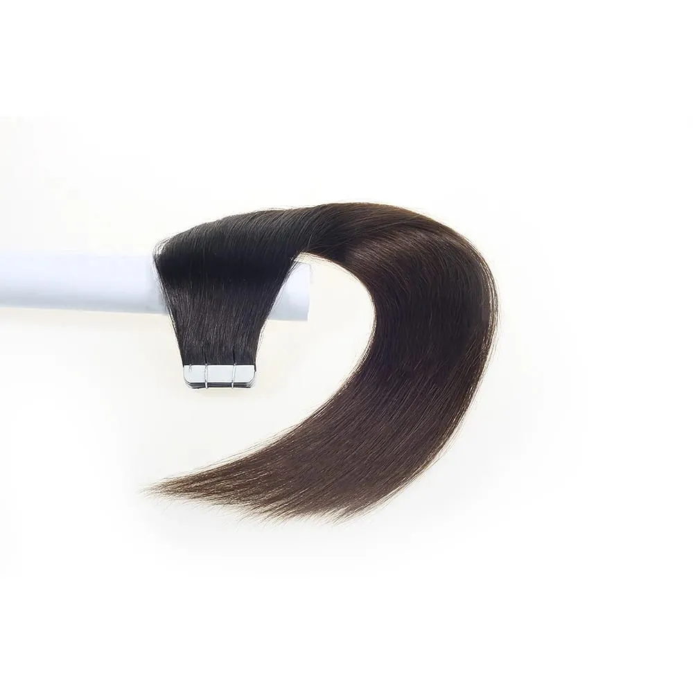 Aromas Hair Tape In Hair Extensions Human Hair 4x1cm Skin Weft Remy Tape Ins 20pcs 40pcs 14-22 inch For Thin Hair