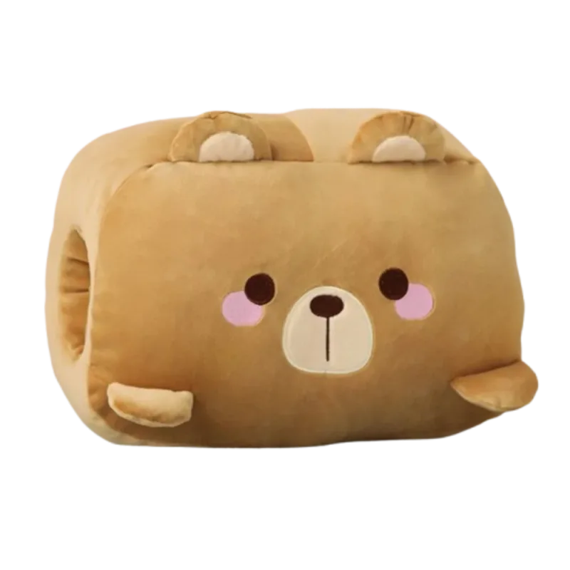 Creative Plush Toy Hand Warmer Plush Pillow Super Soft Keep Warm Office Nap Pillow Animal Cartoon Pillow Stuffed Toy Office