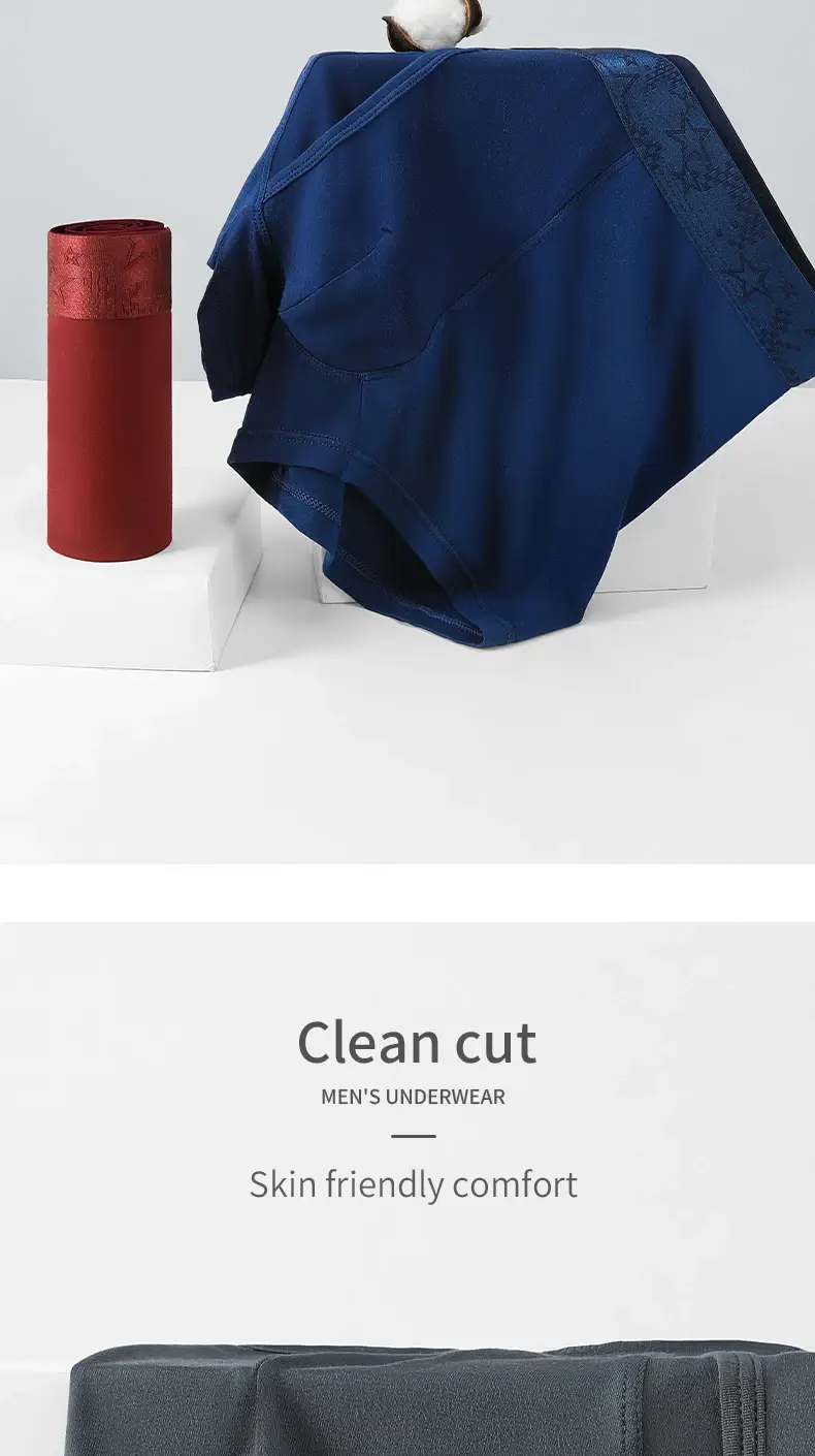 Roupa íntima masculina, cuecas boxer masculinas, cuecas para meninos, cuecas boxer jovens confortáveis ​​e respiráveis, shorts de tamanho grande