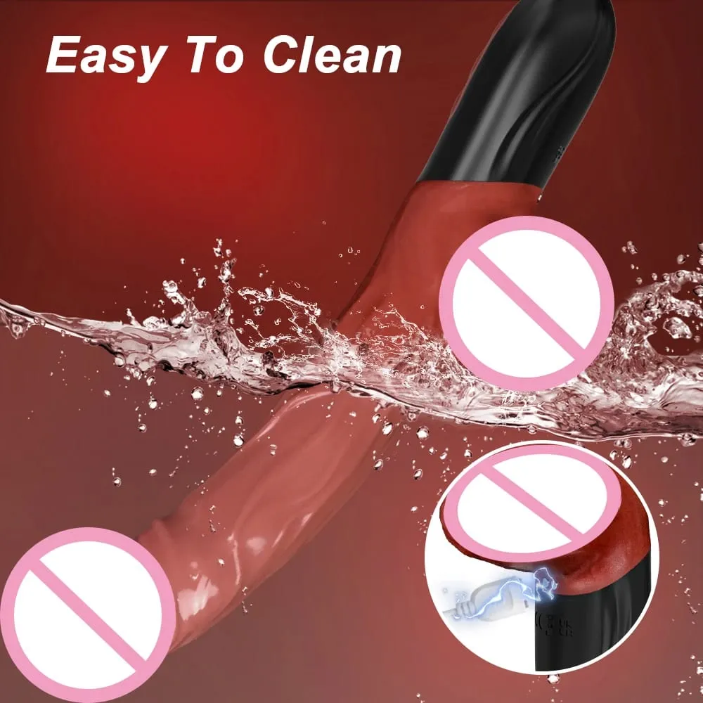 Automatic Thrusting G Spot Dildo Sex Machines Suction Cup Vibrator 10 Vibration Mode Clitoral Vagina Anal Stimulation Adult Toys