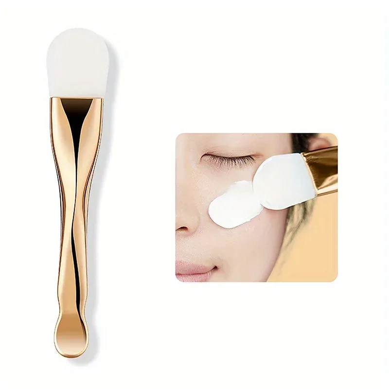 Double Head Silicone Facial Mask Brush Face Cleaning Scraper Daub Type Mud Film Special Brush Beauty Tool Brush Make up Brushes