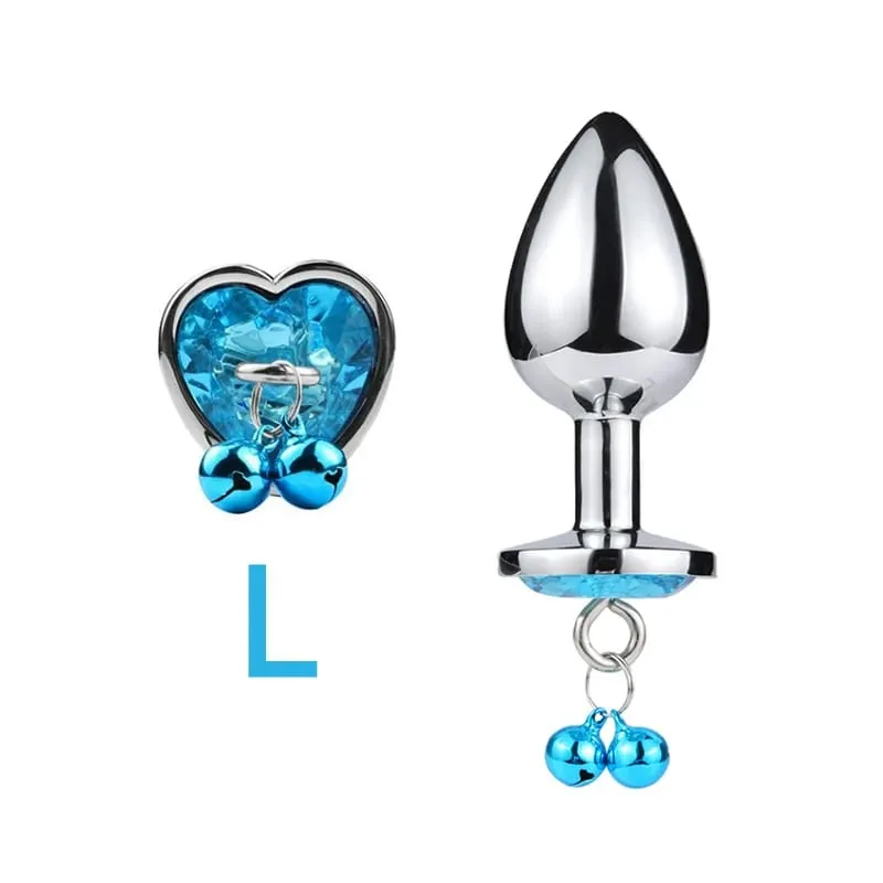 3 Sizes Metal Bell-shaped Anal Plug Traction Chain Anal Massage Prostate Stimulation Massage Tools Adult Sex Toys For Couples — image 20