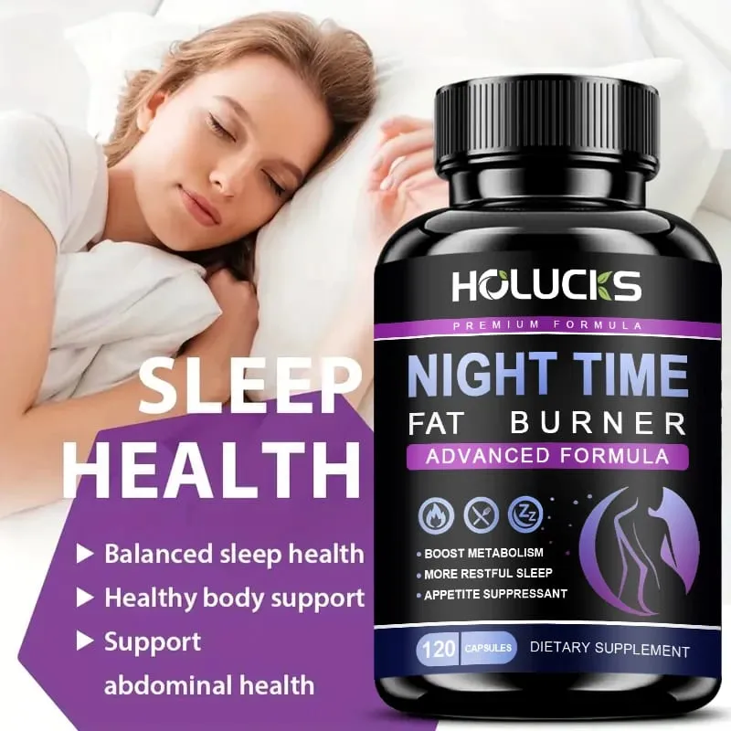 Extra Strength Night Fat Burner Promote Fast Sleep Onset Boosts Metabolism & Balances Cortisol Reduce Nighttime Cravings