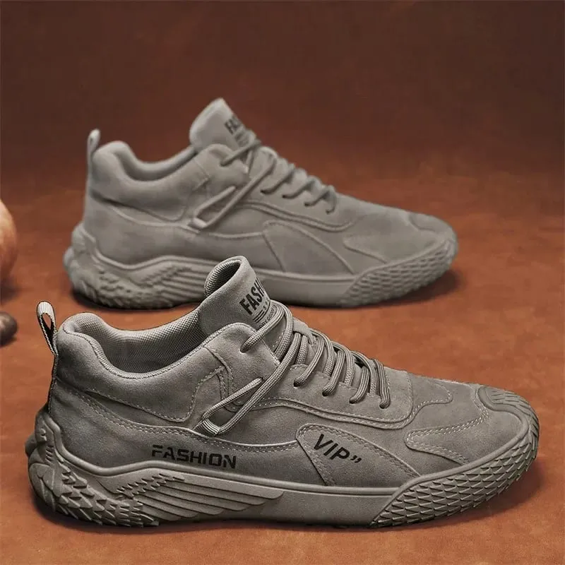 Casual Sneakers 2025 Summer New Fashion Increase Anti-slip Low-top Casual Sports Shoes Labor Protection Shoes Work Shoes