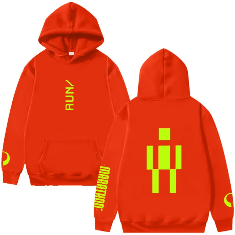 Marathon RUNNER Hoodie Marathon Game Trendy Graphic Clothing Women Men Long Sleeve High Street Sweatshirts Casual Loose Pullover — image 9