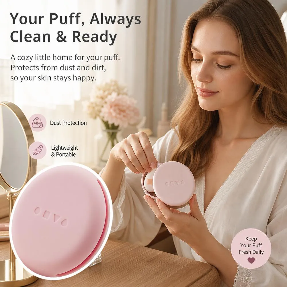 Silikonové kosmetické štětce Úložný sáček Cestovní držák štětců na make-up Pouzdro na houbičku na make-up Přenosný organizér na make-up — image 3