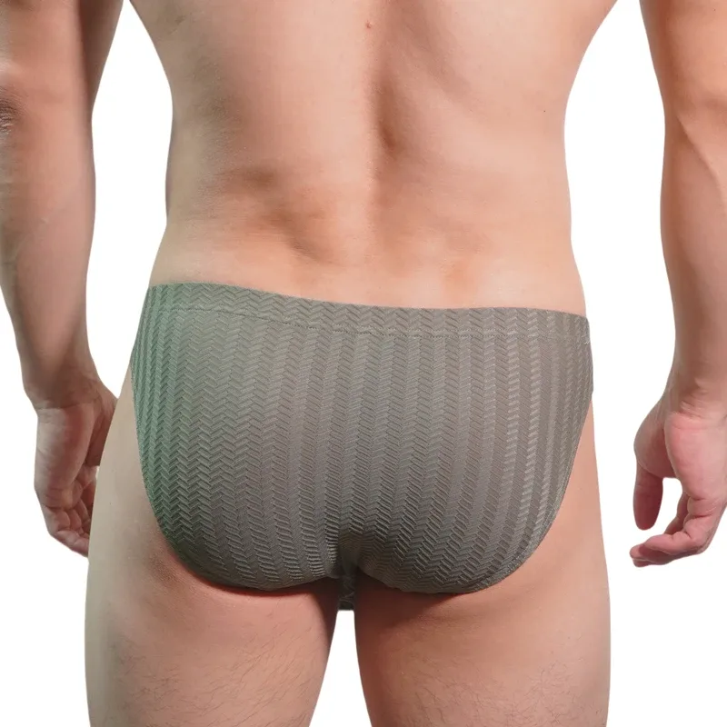 Men Bikini Sexy Briefs Underwear Lace Butt-lifting Male Panties Cuecas Calzoncillos Hombre Slips Quick Dry Mens Elastic Lingerie