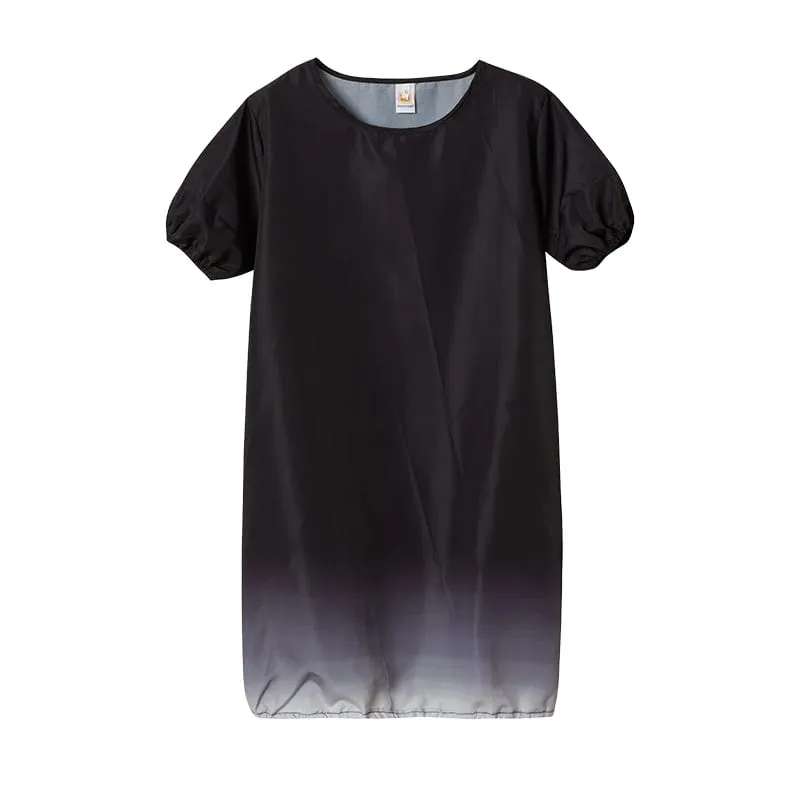 2026 Europe and America's New Large-sized Women's Clothing New Casual Gradient Dress