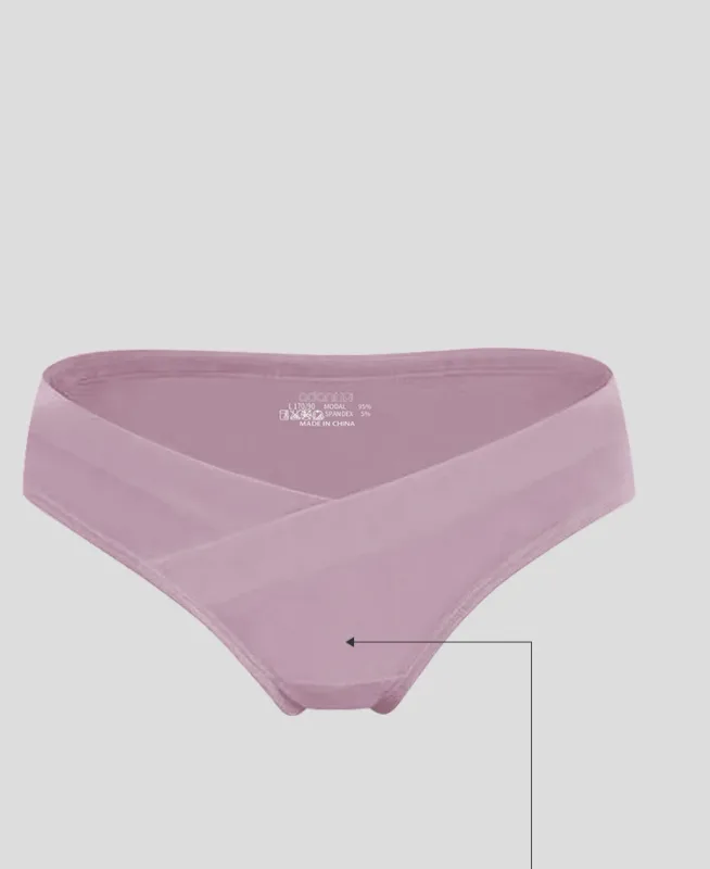 3PCS Cross Front Waist Design Mens Briefs Ultra Soft Breathable Stretch Slim Fit Daily Fashion Underpants AD330