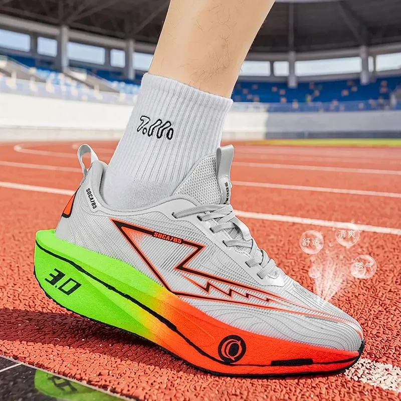 Running Shoes Men Carbon Board Marathon Speciality Sports Breathable Lightweight Comfortable Women's Athletic Casual Sneakers