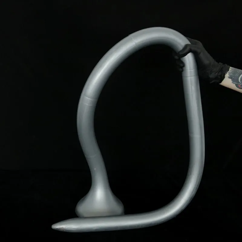1,5m ekstra lang anal dildo dyb stimulator silikone anal prop stor butt plug masturbator sexlegetøj Sex shop buttplug voksen legetøj