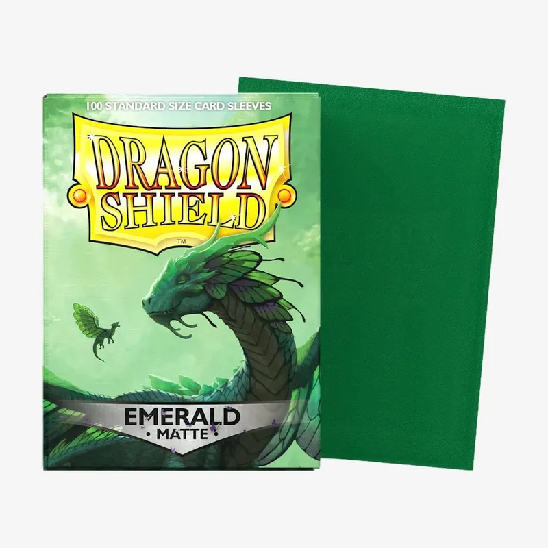 100 Stück/Karton, 66 x 91 mm, Standardgröße, Demark Dragon Shield, matte Kartenhüllen für MTG/PKM/YGO/TCG-Brettspielkarten