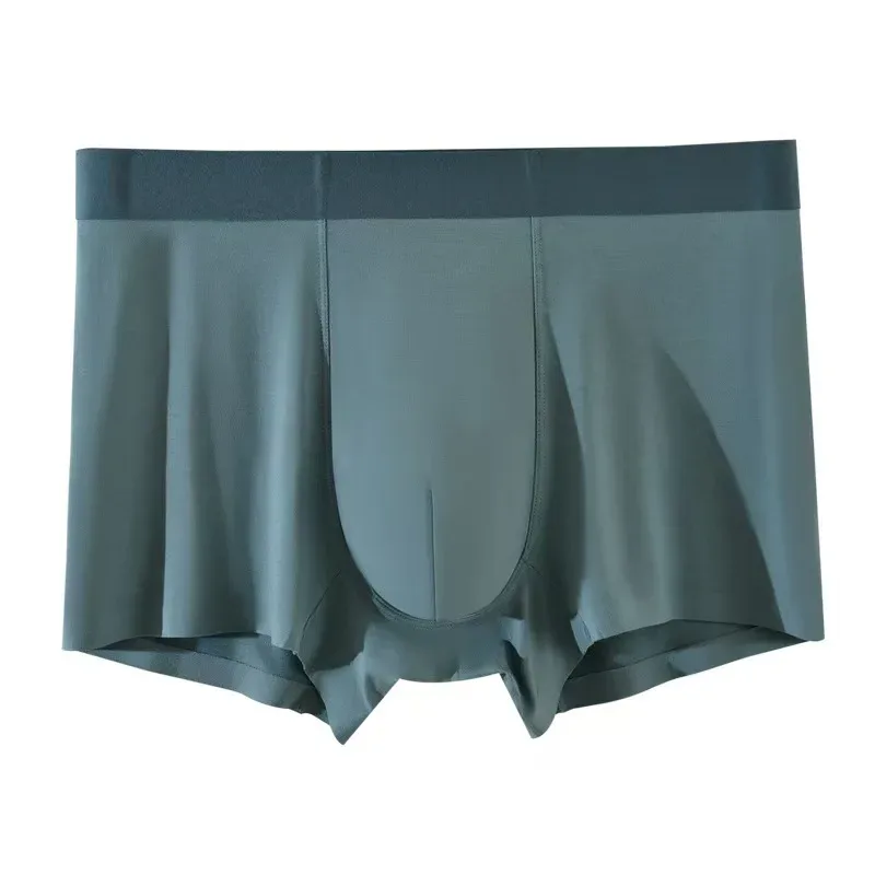 Seamless Men's Briefs Modal-Feel Men's Boxer Briefs Breathable Antibacterial Crotch Men's Boxer Shorts Men's Underwear Shorts