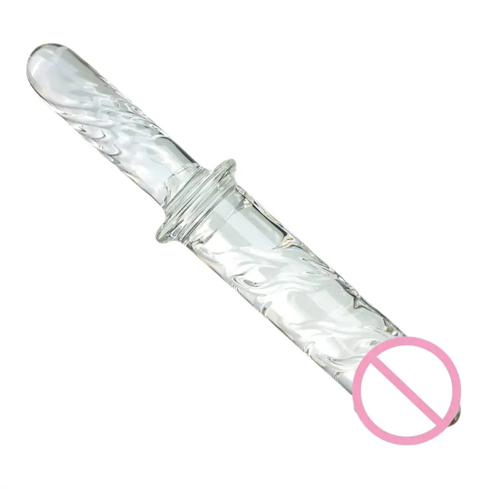 Grand gode en verre de cristal, gros Plug Anal, jouet sexuel pour femmes, Massage vaginal pour Masturbation féminine, pénis, point G, Clitoris, hommes adultes