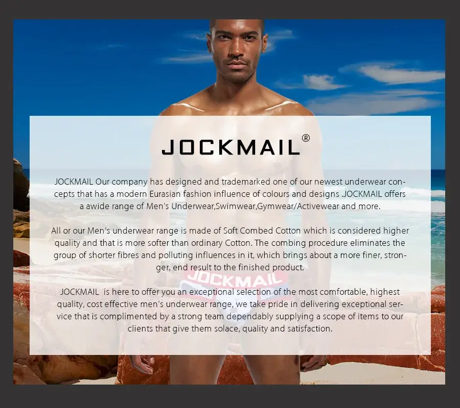 Jockmail Nam Boxer Lưới Quần Lót Thoáng Khí Mềm Mại Thoải Mái Thoải Mái Quần Short Thể Thao Trưởng Thành Người Quần Lót Quần Áo Quần Lót