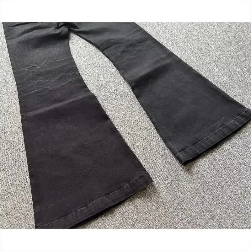 American High Street Vintage Wide-leg Jeans For Men Street Slim Flare Pants