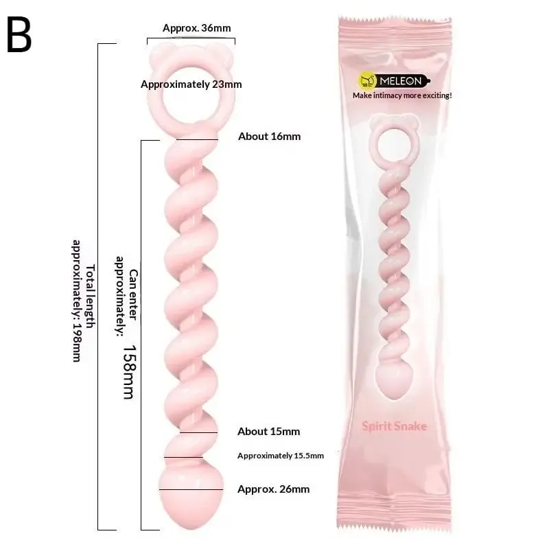 S-Beads Soft Anal Plug Anus Toys Big Balls Silicone G-Spot Stimulating Butt Plugs Adult Sex Couple Sexy — image 8