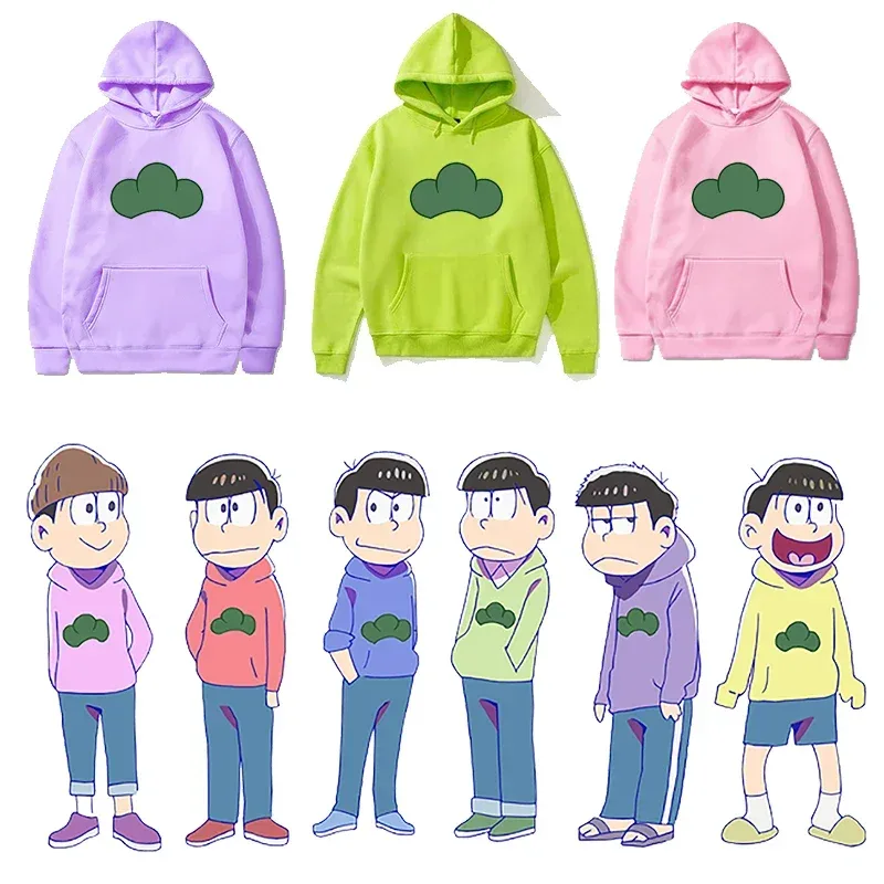2025 Osomatsu San Hoodie Cosplay Costumes Karamatsu Anime Harajuku Matsuno Ichimatsu Osomatsu-san Hoodies Sweatshirts Kpop Cloth