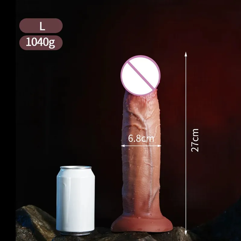 Super Long Dildo G-Spot Soft Realistic Silicone Anal Dildos Strapon Dick Butt Plug Masturbat Penis Adult Sex Toys for Man Women — image 9