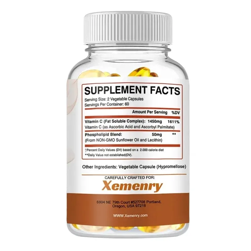 Liposomal C-vitamin - understøtter energitilskud til antioxidanter og næringsstoffer og fremmer immunsundheden — image 2