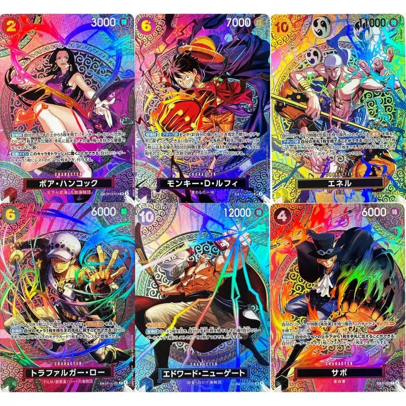 Full Set One Piece Card Game SP Rare Card Complete Collection High Quality DIY Replica Anime Foil Proxy Card [English/Japanese]