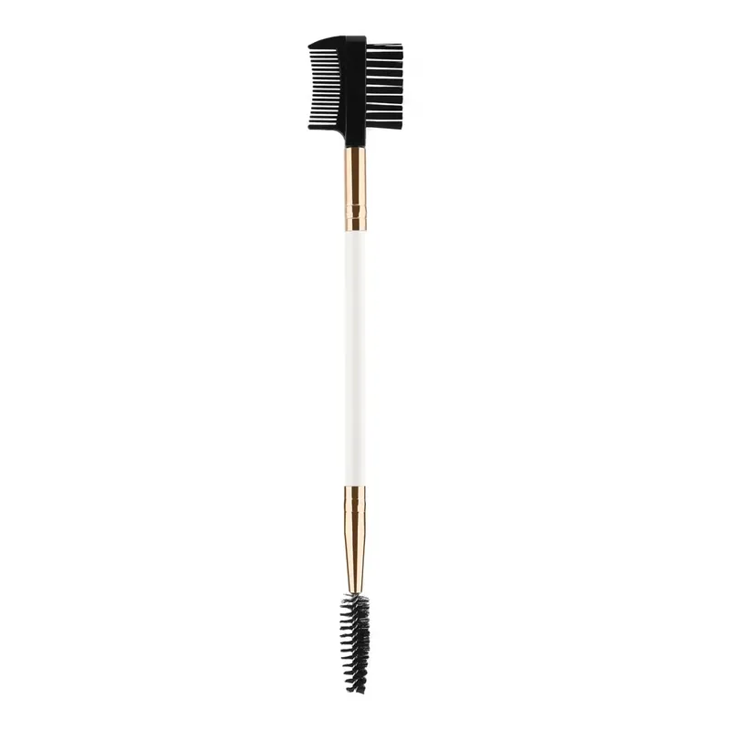1/2/5PCS 3 Head Eyebrow Eyelash Shaper Double Head Brush Makeup Grooming Tool Cosmetic With 3 Different Spoolie Brushes — image 8