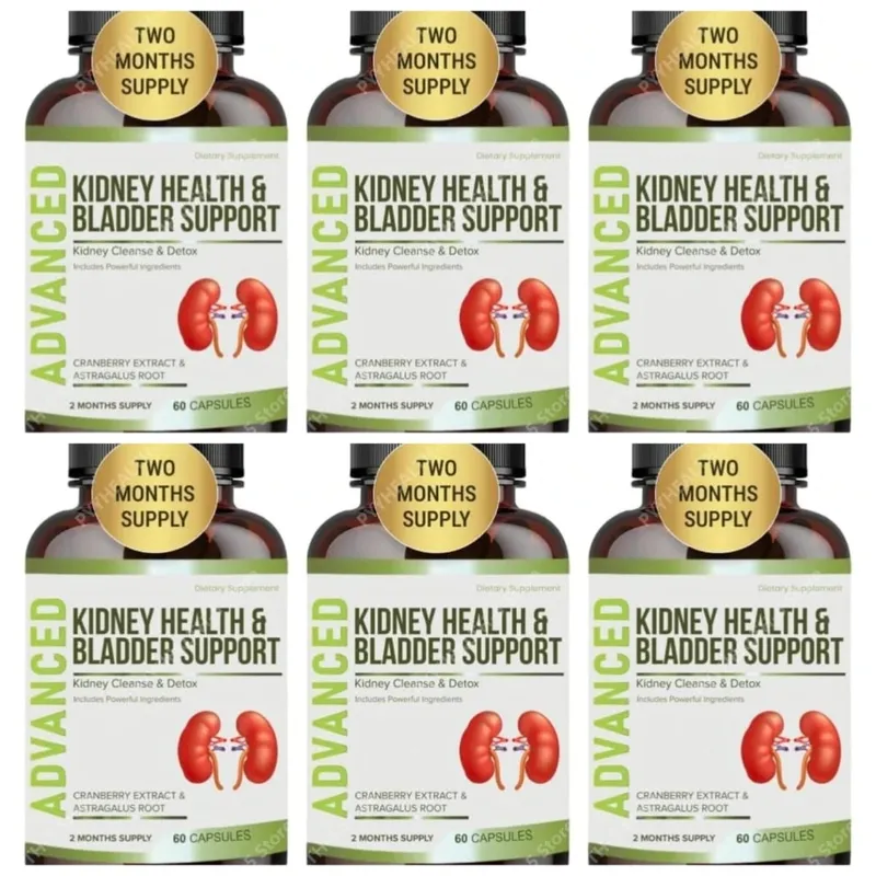 Cranberry Herbal Complex Urinary Tract Kidney Health Support Capsules 60 Count Wellness Support Supplement for Adults