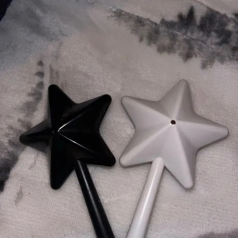 Přenosné třepačky na pepř Doplňovací zásobník na koření Magical Star Wand Sada kořenících šejkrů Kuchyňské a jídelní potřeby na grilování