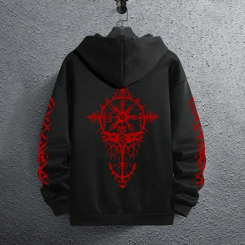 2025 Brand New Black Sweatshirts Autumn Winter Male Daily Casual Sporty Jogging Hoodie Men's Outwear Fashion Pullover