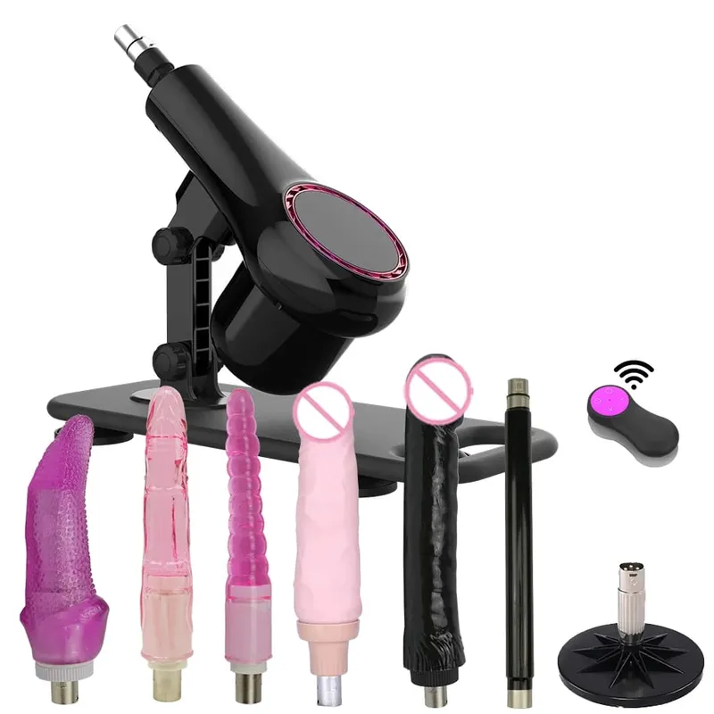 NEW Automatic Wireless Sex Machine for Woman Adjustable Masturbating Pumping SexToys for Men Couples Sex products