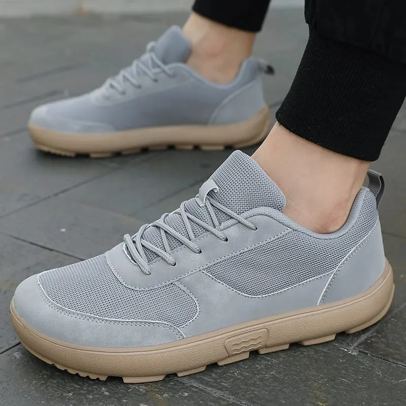 Unisex Wide Toe Barefoot Shoes Mesh Breathable Walking Shoes Casual Sneakers Street Style Minimalist Running Shoes for Daily Use — image 6