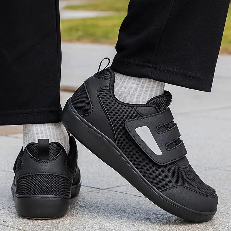 Men's Diabetic Shoes Wide Toe for Elderly Men Women Orthopedics Swollen Feet Adjustable Casual Sneakers Walking Foot Pain Relief