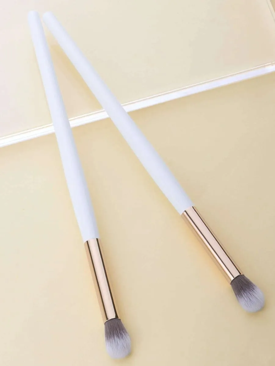 2ks Platinum Eye Socket Details Blending Makeup Brushs Black Friday