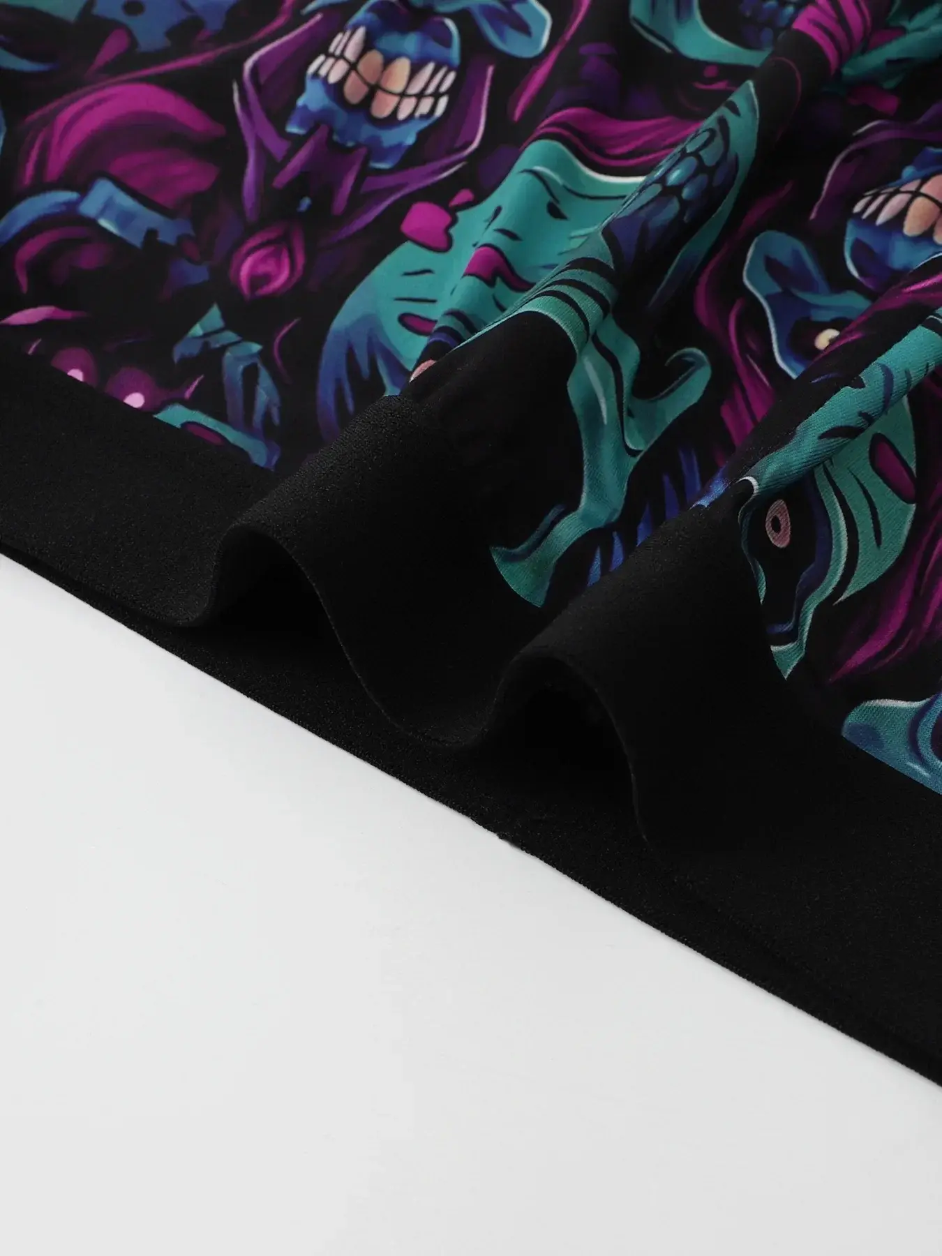 5PCS Random Men's Breathable Boxer Underwear with Colorful Graffiti Patterns Elastic Waistband Trendy and Fashionable Underwear