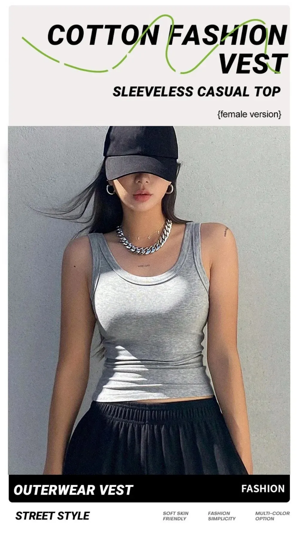 Womens O-Neck Ribbed Cotton Tank Top Slim Bodycon Sleeveless Summer Soft Breathable Basic Vest Casual Wear Daily Undershirt Tops