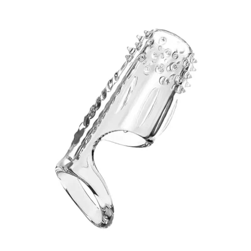 Penis Training Realistic Dual Density Silicone Penis Sleeve Cock Ring Extender Male Sex Toy Dildo Cock Sleeve for Erection