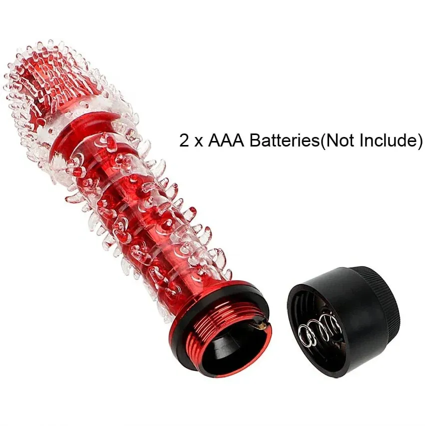 Small Bald Vibrators G-Spot Vibrator for Women Realistic Jelly Dildo with Thorn Dragon Beard Clitoris Stimulator Adult Sex Toys