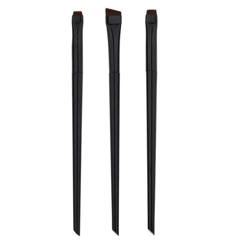 3Pcs/set Blade Eyeliner Brushes Eyebrow Brush Portable Flat Fine Eye Liner Brow Contour Makeup Brush Make Up Tool Wholesale 2025