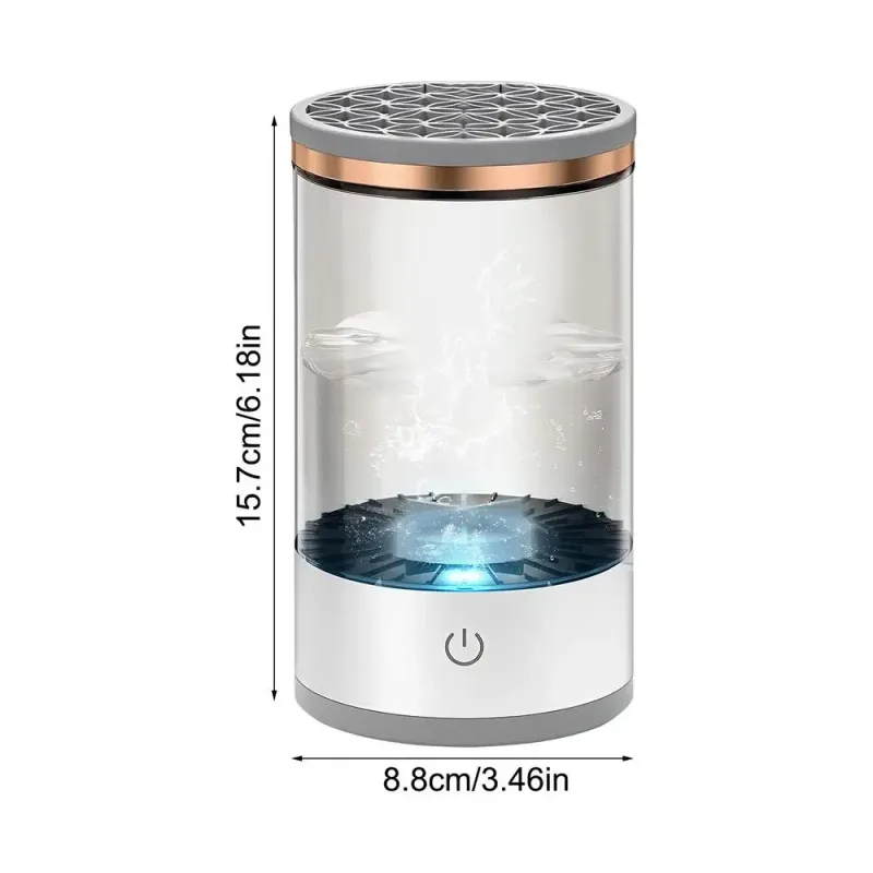 Detergente per pennelli per trucco USB Pulizia profonda Strumenti di bellezza Pennelli per trucco silenziosi Strumenti per la pulizia per il contorno dell'ombretto Salon Home Daily