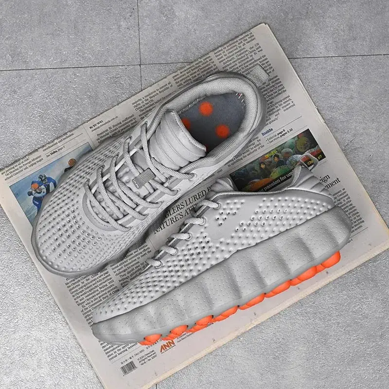 Men Comfortable Running Shoes Breathable Thick Sole Non-slip Casual Sports Shoes Cushioning Outdoor Walking Sneakers for Women — image 9
