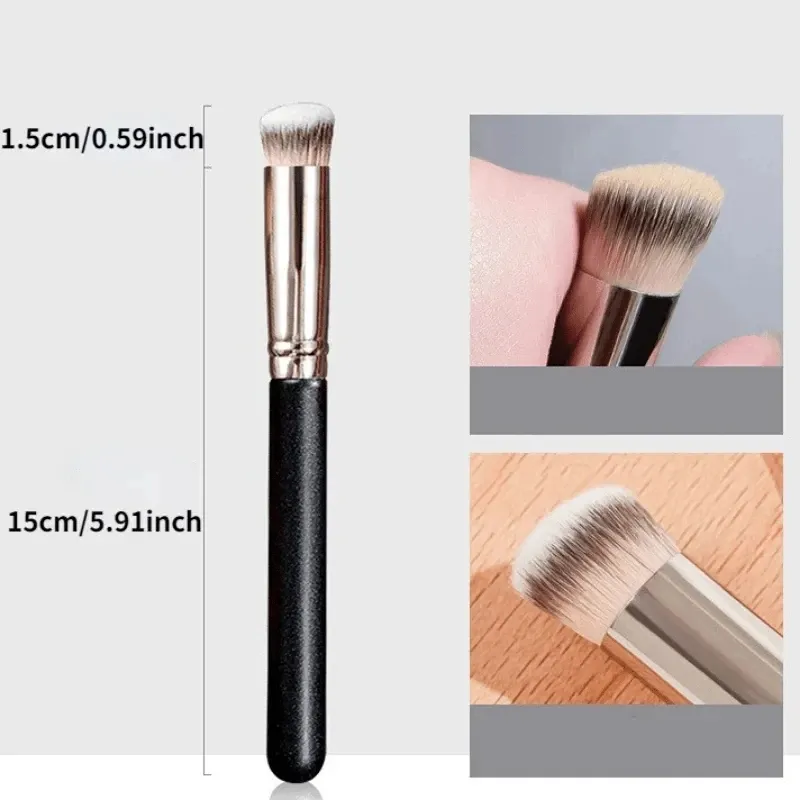 1/2/5/10pcs Foundation Concealer Brush Premium Contour Blusher Brushes Liquid Concealer Foundation BB Cream Face Makeup Brush