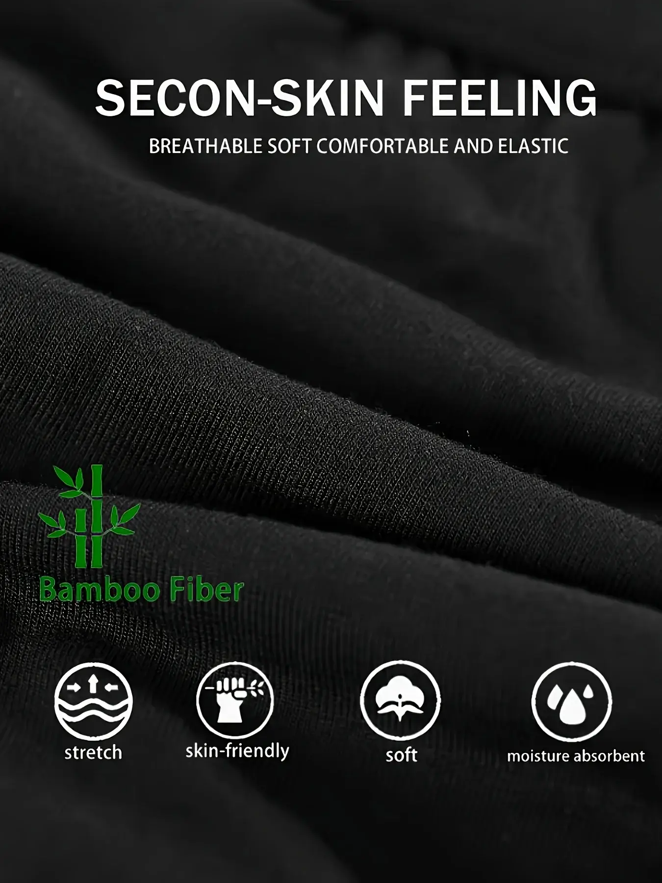 6pcs/set Bamboo Fiber Men Underwear Solid Color Men Boxer Briefs High Quality Men Panties Soft Breathable Plus Size Men Shorts
