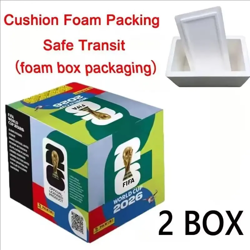 2026 FIFA World Cup Panini Trading Sticker Pack Soccer Football Cards Collection Sports Memorabilia Gift For Boys Kids