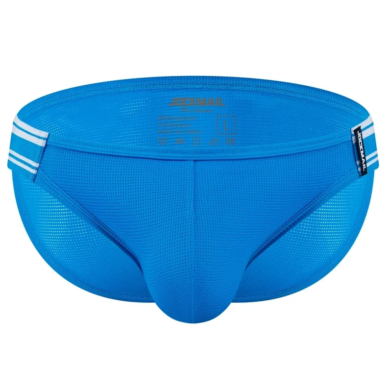 Herreundertøjstrusser Underbukser Nylon Mesh Quick Dry Herre Jockstrap Bikini Slip Herrebokserbukser eller som svømmebadebukser