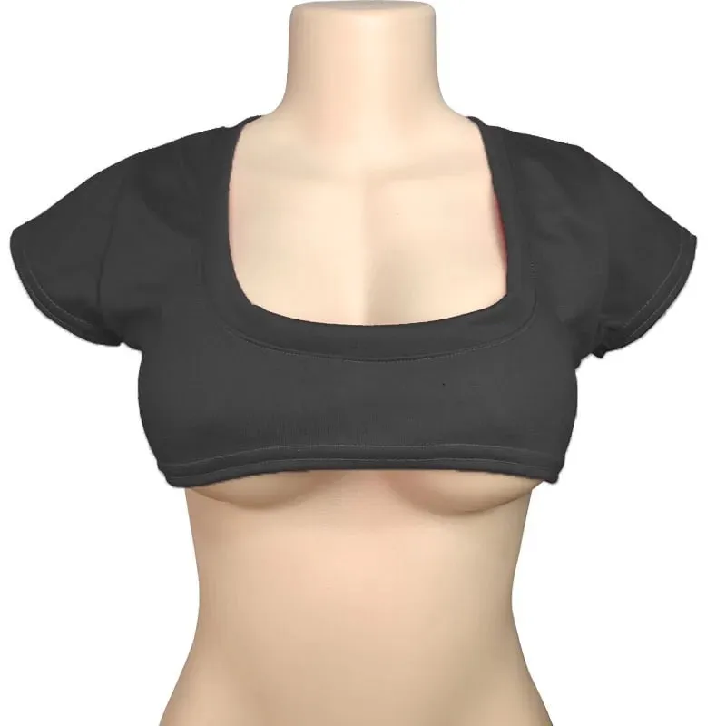 Solid Tank Tops Sexy Crop Vest Solid Harajuku Korean Female Short Sleeve Club Party Nightwear Summer Women Tops