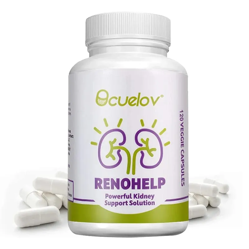 Kidney Health Capsules – Cleanse and Detoxify Promote Kidney Health and Support Bladder and Urinary Tract Health