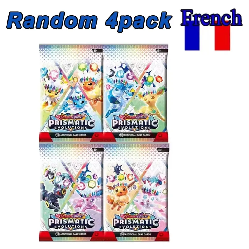 ** 360Pcs EnglishPokémonCards SunMoon Destined PSrismatic Evolutions Scarlet Violet 151 PALDEAN Booster Battle Transaction Card
